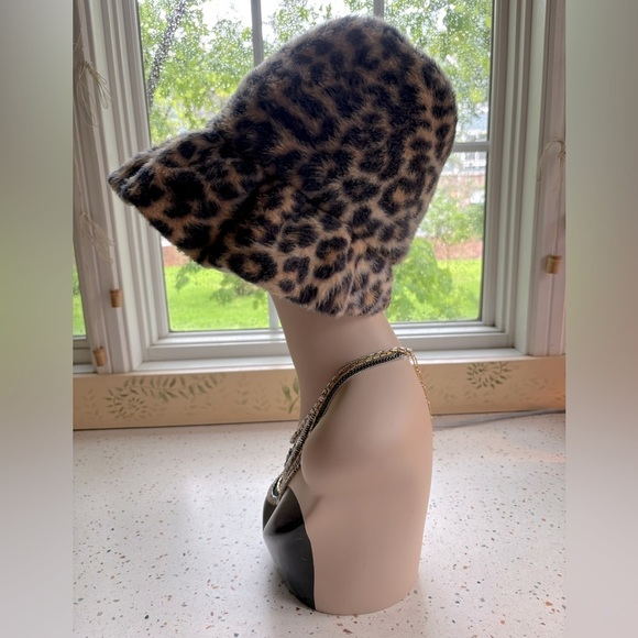 Vintage Wool Cheetah Animal Print‎ 1920s to 1960s Bucket Hat - Picture 3 of 14